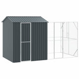 Gabbia per uccelli Antracite 418 x 210 x 247 cm Acciaio zincato