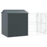 Gabbia per uccelli Antracite 418 x 210 x 247 cm Acciaio zincato