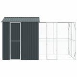 Gabbia per uccelli Antracite 418 x 210 x 247 cm Acciaio zincato