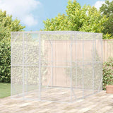 Gabbia per uccelli Antracite 210 x 304 x 213 cm Acciaio zincato