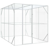 Gabbia per uccelli Antracite 210 x 304 x 213 cm Acciaio zincato