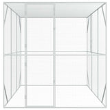 Gabbia per uccelli Antracite 210 x 304 x 213 cm Acciaio zincato