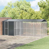 Gabbia per uccelli Antracite 645 x 310 x 247 cm Acciaio zincato