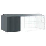 Gabbia per uccelli Antracite 645 x 310 x 247 cm Acciaio zincato