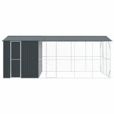 Gabbia per uccelli Antracite 645 x 310 x 247 cm Acciaio zincato