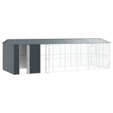 Gabbia per uccelli Antracite 860 x 310 x 247 cm Acciaio zincato