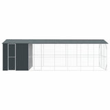 Gabbia per uccelli Antracite 860 x 310 x 247 cm Acciaio zincato