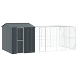 Gabbia per uccelli Antracite 635 x 304 x 247 cm Acciaio zincato