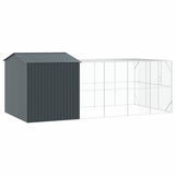 Gabbia per uccelli Antracite 635 x 304 x 247 cm Acciaio zincato