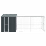 Gabbia per uccelli Antracite 635 x 304 x 247 cm Acciaio zincato