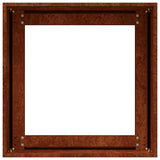 Fioriera Arrugginita 40x40x40 cm in Acciaio Corten
