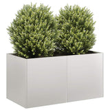 Fioriera 80x40x40 cm in Acciaio Inox