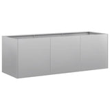 Fioriera 120x40x40 cm in Acciaio Zincato