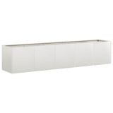 Fioriera 200x40x40 cm in Acciaio Inox