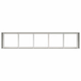 Fioriera 200x40x40 cm in Acciaio Inox