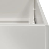Fioriera 80x40x80 cm in Acciaio Inox