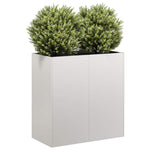 Fioriera 80x40x80 cm in Acciaio Inox