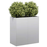 Fioriera 80x40x80 cm in Acciaio Zincato