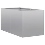 Fioriera 40x80x40 cm in Acciaio Zincato