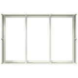 Fioriera Bianca 120x80x40 cm in Acciaio