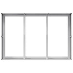 Fioriera 120x80x40 cm in Acciaio Zincato