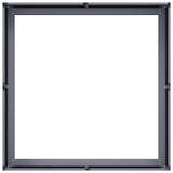 Fioriera Antracite 80x80x30 cm in Acciaio