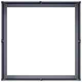 Fioriera Antracite 80x80x30 cm in Acciaio