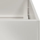 Fioriera 100x100x40 cm in Acciaio Inox