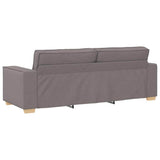 Divano 3 pcs Talpa 220 x 80 x 84 cm Tessuto misto lino