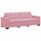 Set di divani 3 pcs Rosa 221 x 80 x 80 cm Velluto