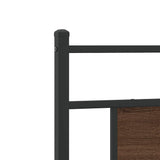 Giroletto senza Materasso Rovere Marrone 90x200cm in Truciolato