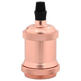 Portalampada 2 pz Oro Rosa E27