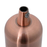Portalampade 2 pz Rosso Bronzo E27