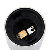 Portalampade 2 pz Nichel Satinato E27