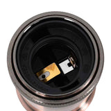 Portalampade 2 pz Rosso Bronzo E27