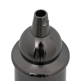 Portalampade 2 pz Nero Lucido E27