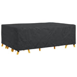 Copertura per mobili da esterno Nero 300 x 200 x 90 cm 420D