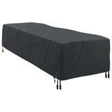 Copertura per Lettini Tinta unita Nero 74 x 210 x 40 cm Tessuto