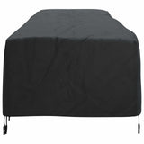 Copertura per Lettini Tinta unita Nero 74 x 210 x 40 cm Tessuto