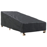 Copertura per mobili da esterno Nero 210 x 80 x 75 cm