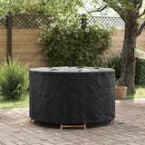 Copertura per mobili Nero 128 x 128 x 71 cm Tessuto Oxford 210D