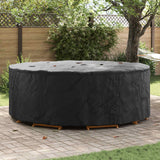 Copertura per mobili Nero 244 x 244 x 85 cm Tessuto Oxford 420D