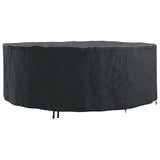 Copertura per mobili Nero 244 x 244 x 85 cm Tessuto Oxford 420D