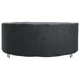 Copertura per mobili Nero 244 x 244 x 85 cm Tessuto Oxford 420D