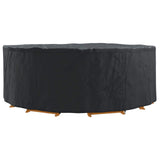Copertura per mobili Nero 244 x 244 x 85 cm Tessuto Oxford 420D