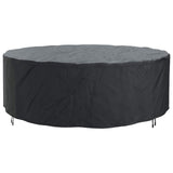 Copertura per mobili Nero 279 x 279 x 71 cm Tessuto Oxford 420D
