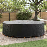 Copertura per mobili Nero 320 x 320 x 85 cm Tessuto Oxford 420D