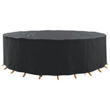 Copertura per mobili Nero 320 x 320 x 85 cm Tessuto Oxford 420D