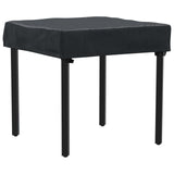 Copertura Tavolo Tinta unita Nero 82 x 82 x 15 cm Tessuto