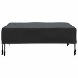 Copertura Tavolo Tinta unita Nero 82 x 82 x 15 cm Tessuto